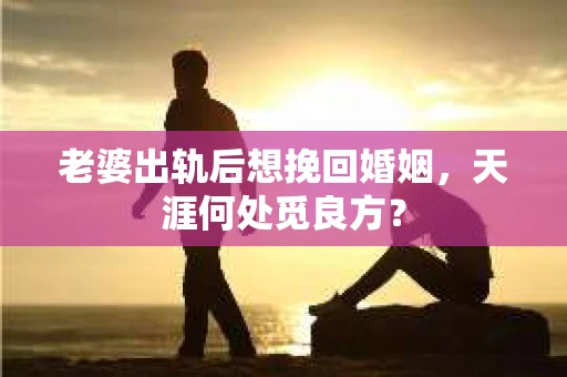 老婆出轨后想挽回婚姻，天涯何处觅良方？
