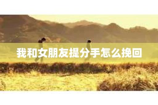 我和女朋友提分手怎么挽回