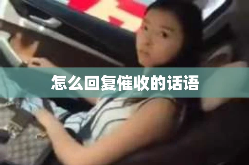 怎么回复催收的话语