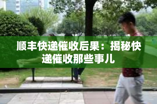 顺丰快递催收后果：揭秘快递催收那些事儿