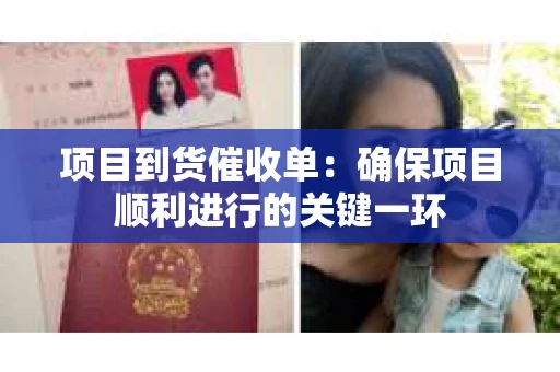 项目到货催收单:确保项目顺利进行的关键一环 项目到货催收单:确保项目顺利进行的关键一环