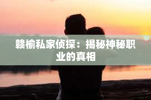 赣榆私家侦探：揭秘神秘职业的真相