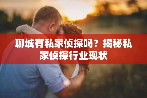 聊城有私家侦探吗？揭秘私家侦探行业现状