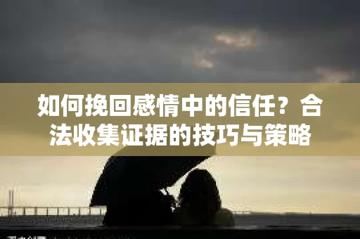 如何挽回感情中的信任?合法收集证据的技巧与策略 如何挽回感情中的信任?合法收集证据的技巧与策略