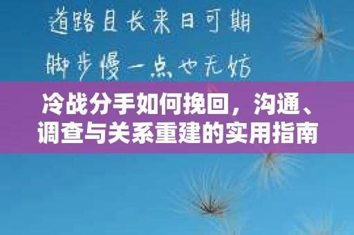 冷战分手如何挽回,沟通、调查与关系重建的实用指南 冷战分手如何挽回,沟通、调查与关系重建的实用指南
